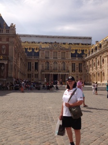 Mum at Versailles